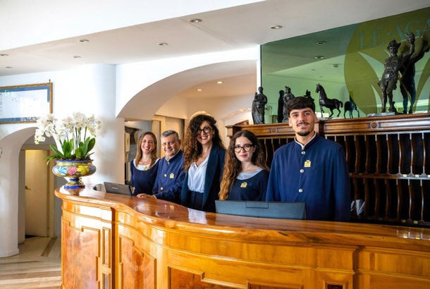 Hotel Le Agavi Positano Front Office Team