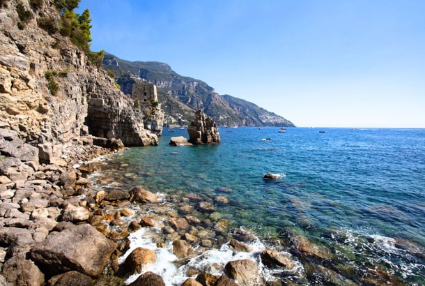 Hotel Le Agavi Positano Private Beach Remmese 03a